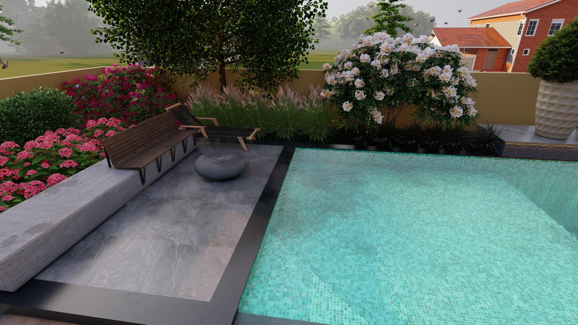 Design & Build Landscaping, Swimming Pool – Jumeriah, Dubai