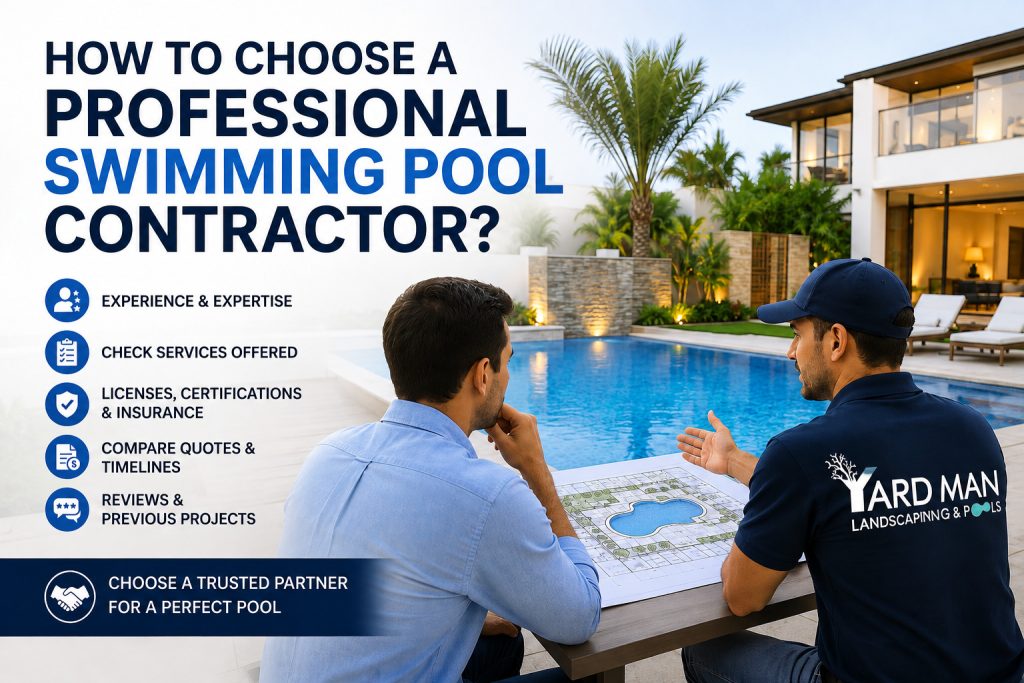 Swimming Pool Contractors Dubai