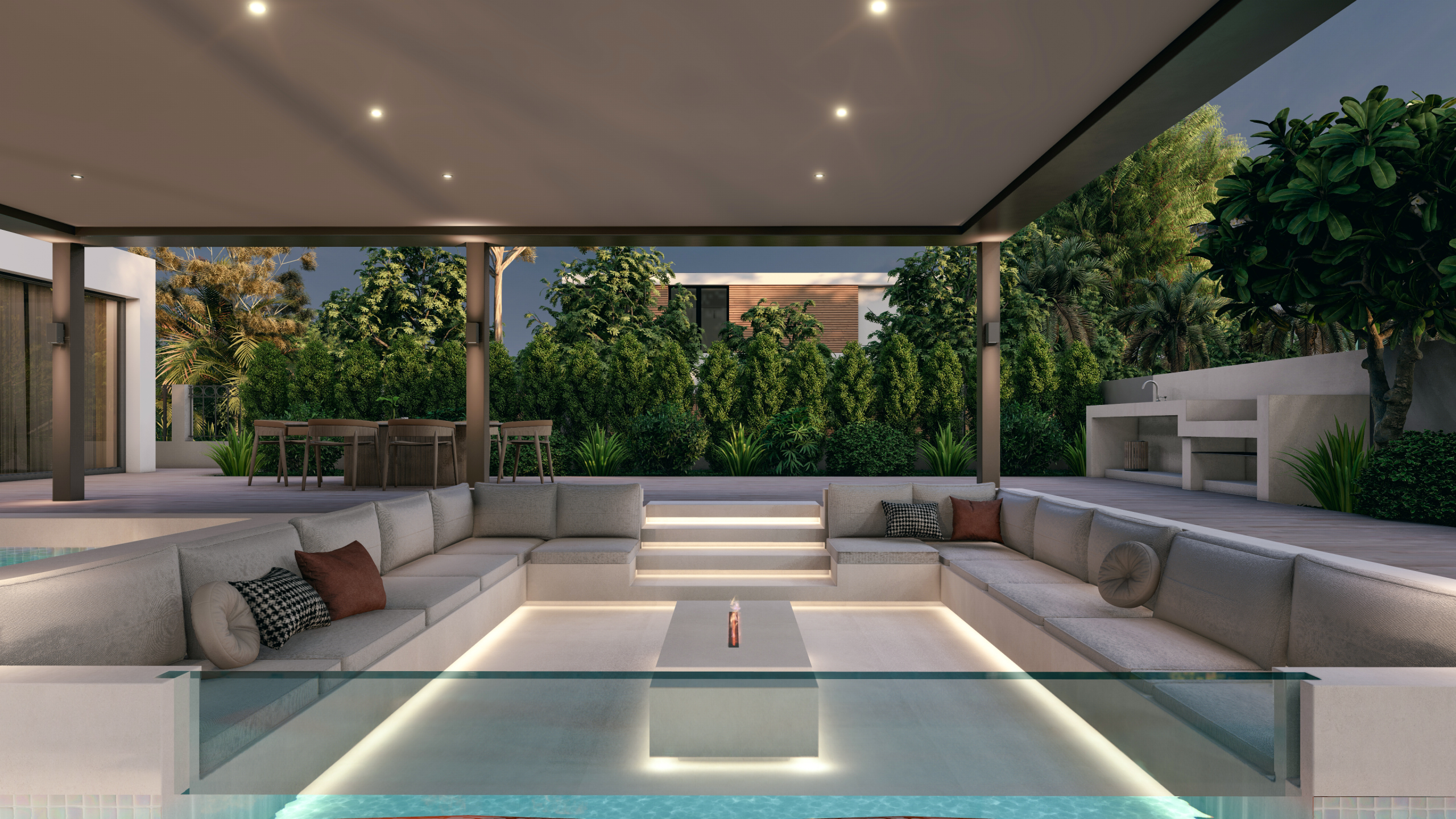 swimming pool and landscaping companies Dubai